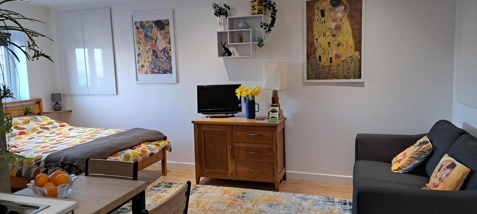 Modern Studio Apartment With Outstanding Views, Sleeps 2 Newlyn Dış mekan fotoğraf